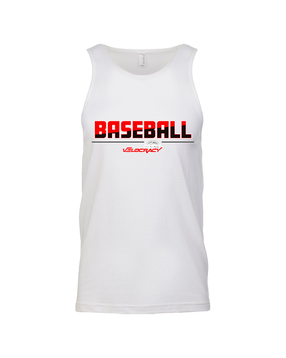 Velocracy by Citius Baseball Cut - Tank Top