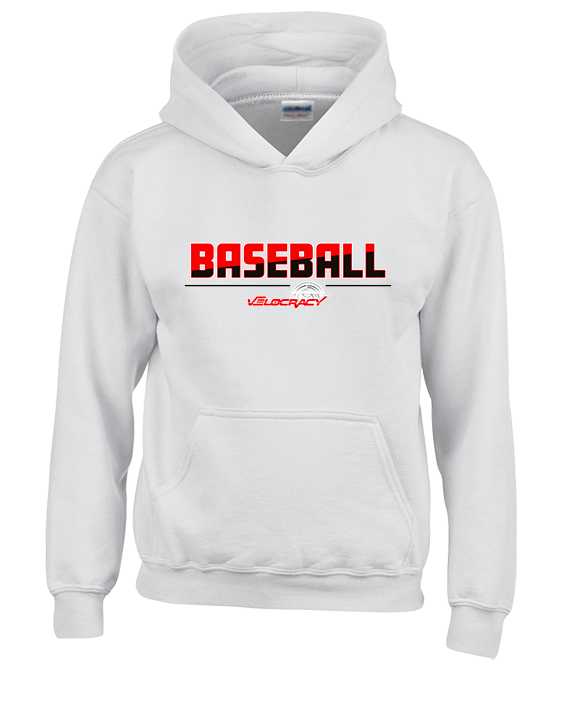 Velocracy by Citius Baseball Cut - Unisex Hoodie