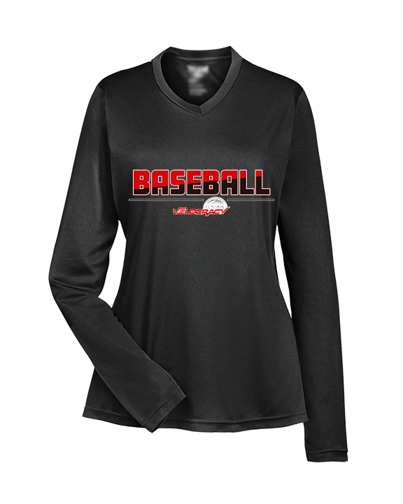 Velocracy by Citius Baseball Cut - Womens Performance Longsleeve