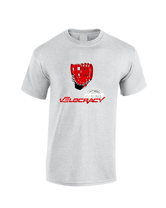 Velocracy by Citius Baseball Glove - Cotton T-Shirt