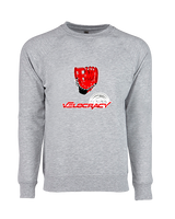 Velocracy by Citius Baseball Glove - Crewneck Sweatshirt