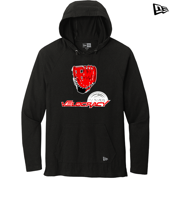 Velocracy by Citius Baseball Glove - New Era Tri-Blend Hoodie