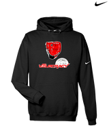 Velocracy by Citius Baseball Glove - Nike Club Fleece Hoodie