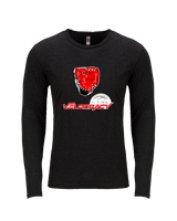 Velocracy by Citius Baseball Glove - Tri-Blend Long Sleeve