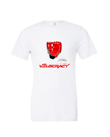 Velocracy by Citius Baseball Glove - Tri-Blend Shirt
