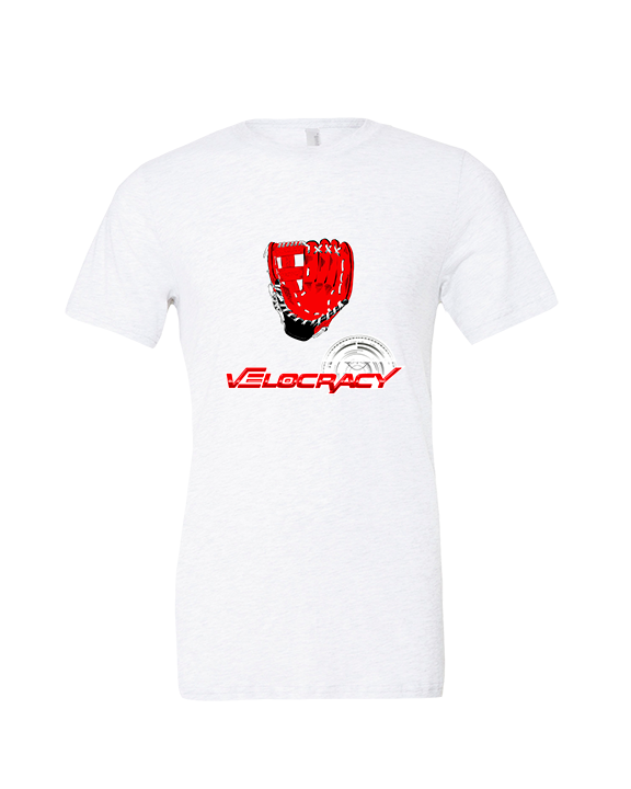 Velocracy by Citius Baseball Glove - Tri-Blend Shirt