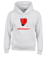 Velocracy by Citius Baseball Glove - Unisex Hoodie