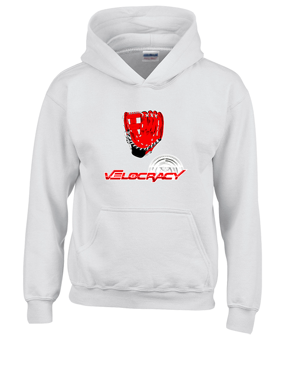 Velocracy by Citius Baseball Glove - Unisex Hoodie