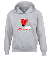 Velocracy by Citius Baseball Glove - Youth Hoodie