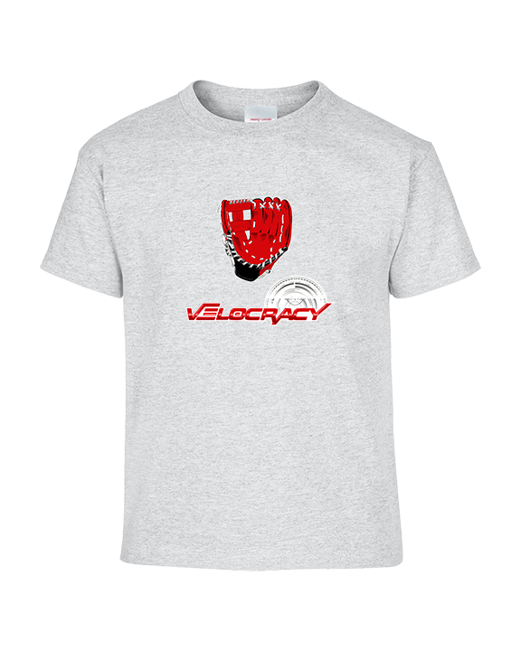 Velocracy by Citius Baseball Glove - Youth Shirt