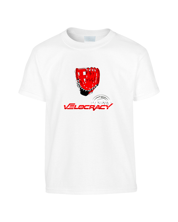 Velocracy by Citius Baseball Glove - Youth Shirt