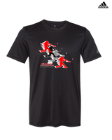 Velocracy by Citius Baseball Hitter - Mens Adidas Performance Shirt