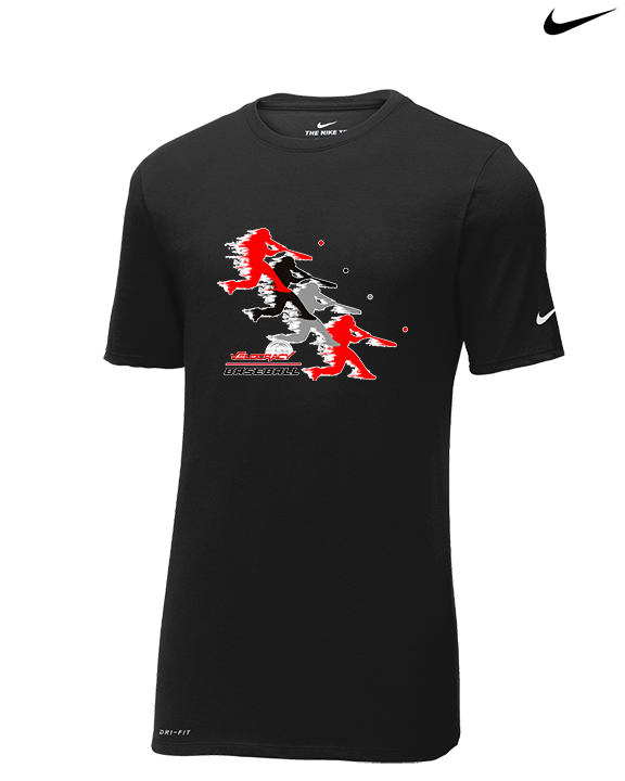 Velocracy by Citius Baseball Hitter - Mens Nike Cotton Poly Tee