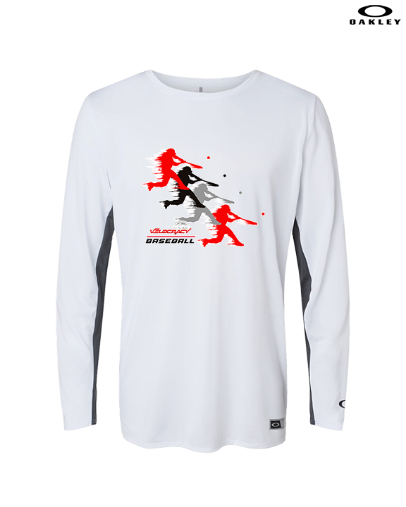 Velocracy by Citius Baseball Hitter - Mens Oakley Longsleeve