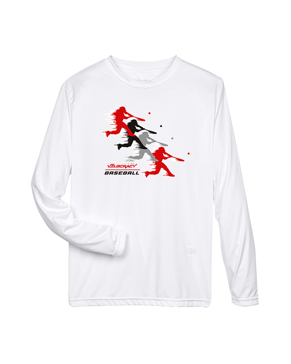 Velocracy by Citius Baseball Hitter - Performance Longsleeve