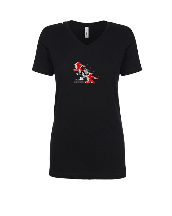 Velocracy by Citius Baseball Hitter - Womens Vneck