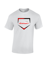 Velocracy by Citius Baseball Plate - Cotton T-Shirt