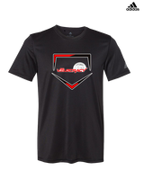 Velocracy by Citius Baseball Plate - Mens Adidas Performance Shirt
