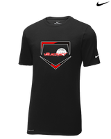 Velocracy by Citius Baseball Plate - Mens Nike Cotton Poly Tee