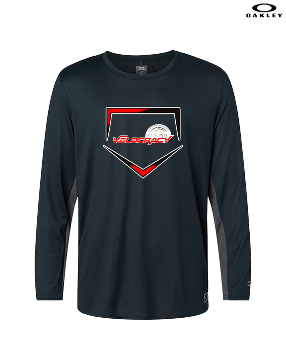 Velocracy by Citius Baseball Plate - Mens Oakley Longsleeve