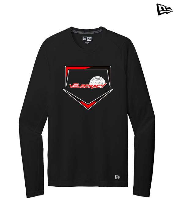 Velocracy by Citius Baseball Plate - New Era Performance Long Sleeve