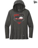 Velocracy by Citius Baseball Plate - New Era Tri-Blend Hoodie