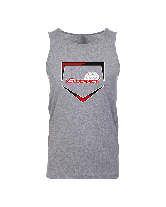 Velocracy by Citius Baseball Plate - Tank Top