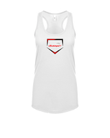 Velocracy by Citius Baseball Plate - Womens Tank Top