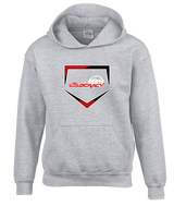 Velocracy by Citius Baseball Plate - Youth Hoodie