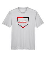 Velocracy by Citius Baseball Plate - Youth Performance Shirt