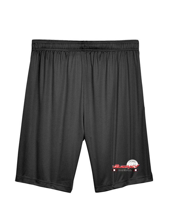 Velocracy by Citius Baseball Stacked - Mens Training Shorts with Pockets