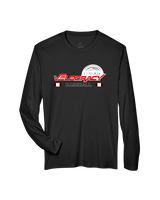 Velocracy by Citius Baseball Stacked - Performance Longsleeve