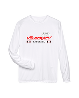 Velocracy by Citius Baseball Stacked - Performance Longsleeve