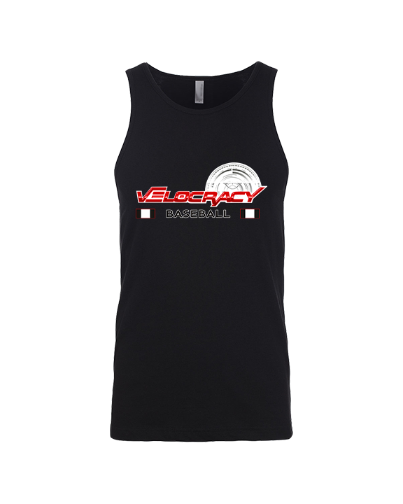 Velocracy by Citius Baseball Stacked - Tank Top