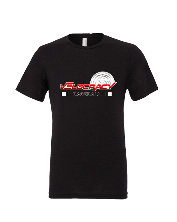 Velocracy by Citius Baseball Stacked - Tri-Blend Shirt
