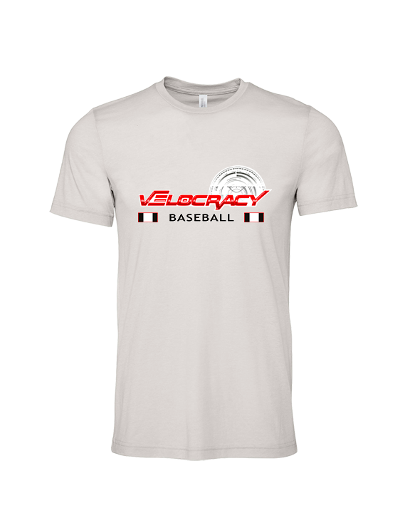 Velocracy by Citius Baseball Stacked - Tri-Blend Shirt