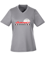 Velocracy by Citius Baseball Stacked - Womens Performance Shirt