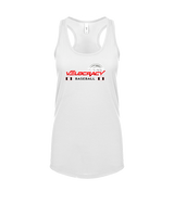 Velocracy by Citius Baseball Stacked - Womens Tank Top