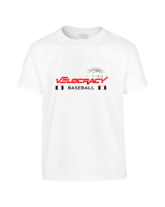 Velocracy by Citius Baseball Stacked - Youth Shirt