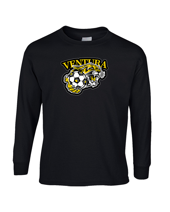 Ventura HS Girls Soccer Soccer Logo - Cotton Longsleeve