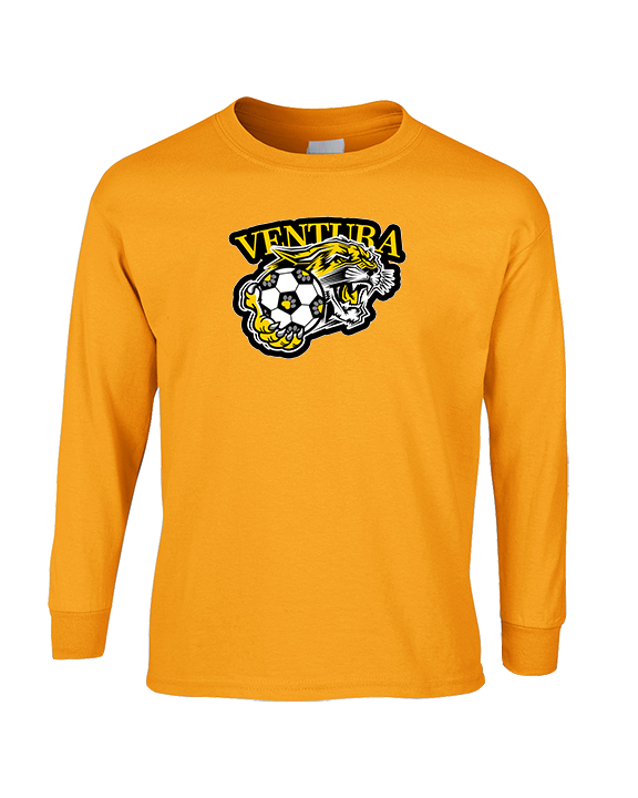 Ventura HS Girls Soccer Soccer Logo - Cotton Longsleeve