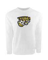 Ventura HS Girls Soccer Soccer Logo - Crewneck Sweatshirt