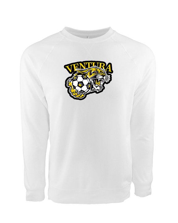 Ventura HS Girls Soccer Soccer Logo - Crewneck Sweatshirt