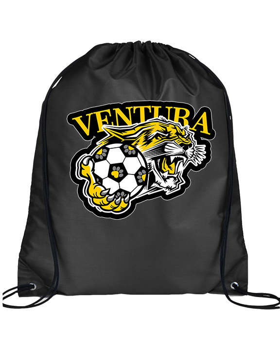 Ventura HS Girls Soccer Soccer Logo - Drawstring Bag