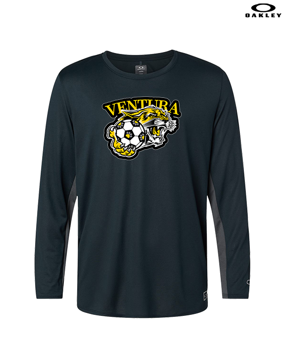 Ventura HS Girls Soccer Soccer Logo - Mens Oakley Longsleeve