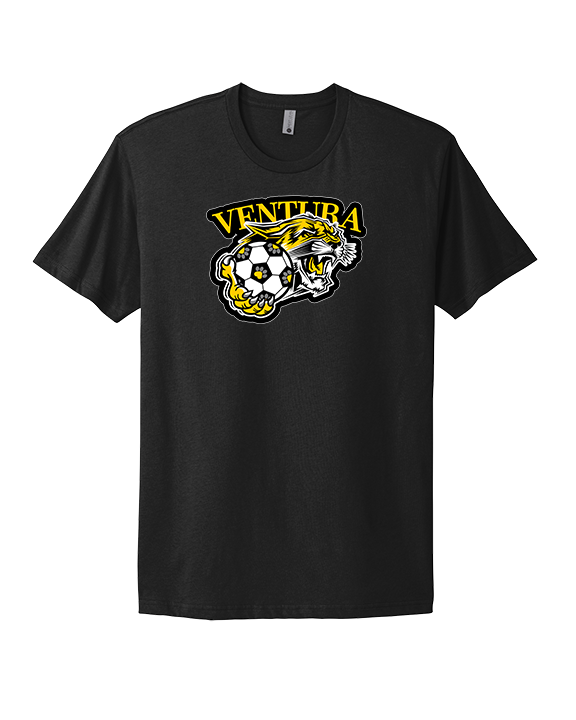 Ventura HS Girls Soccer Soccer Logo - Mens Select Cotton T-Shirt