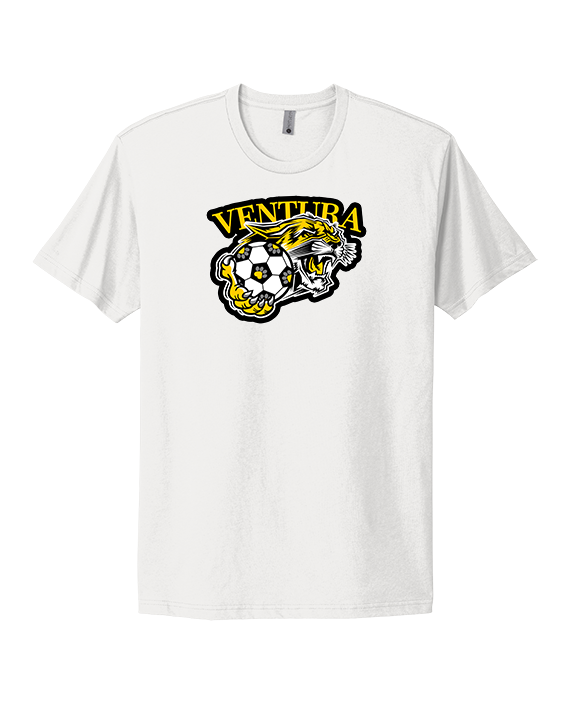 Ventura HS Girls Soccer Soccer Logo - Mens Select Cotton T-Shirt