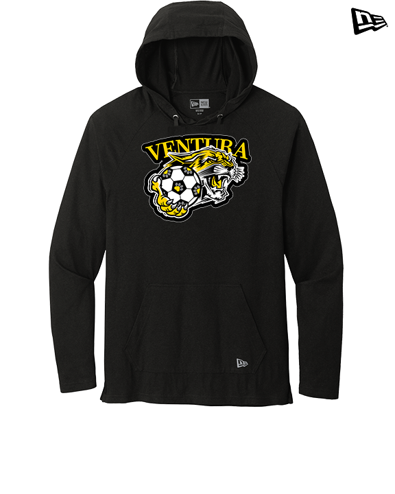Ventura HS Girls Soccer Soccer Logo - New Era Tri-Blend Hoodie
