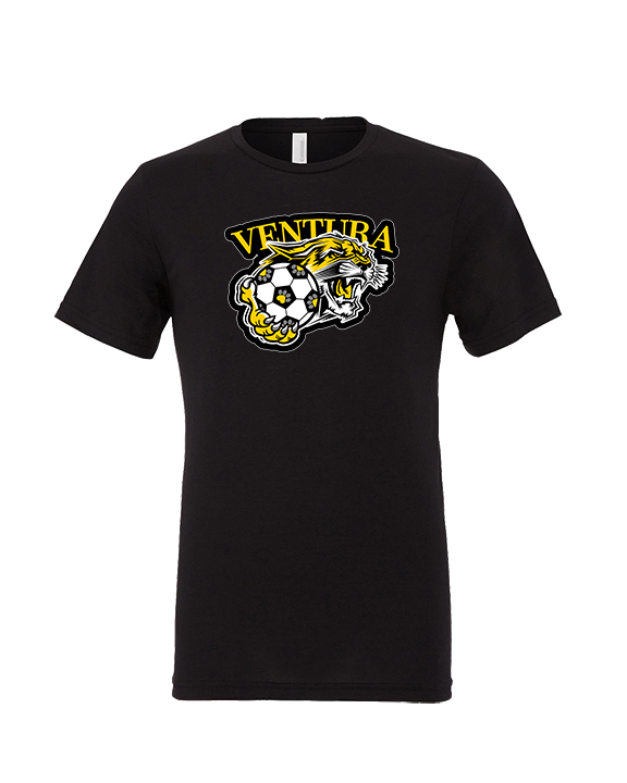 Ventura HS Girls Soccer Soccer Logo - Tri-Blend Shirt