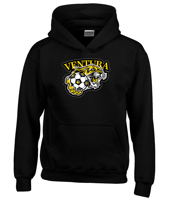 Ventura HS Girls Soccer Soccer Logo - Youth Hoodie